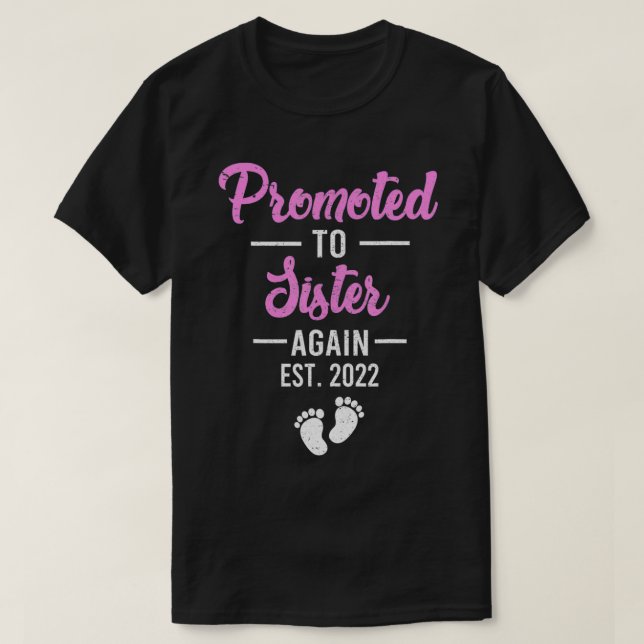 Bewerbung für die Registrierung 2022 Schwester ern T-Shirt (Design vorne)