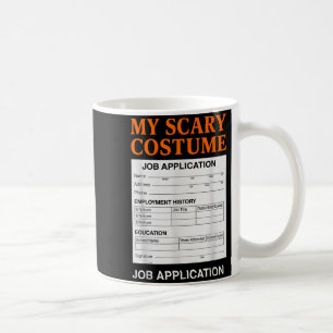 Bewerbung Lustiges Y Halloween-Kostüm Trick Or Kaffeetasse