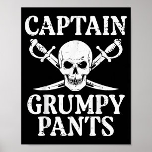 Bewerte Captain Mpy Hose Lustiger Humor Zitat Männ Poster