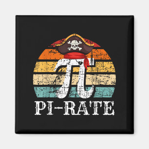 Bewerte Piratentag 314 Mathe-Wortspiel Nerd Männer Magnet