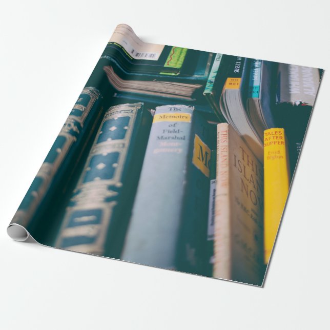 BEWERTETES BUCHLOT GESCHENKPAPIER (Ungerollt)