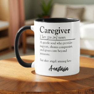 Bewertung der personalisierten Betreuung Tasse