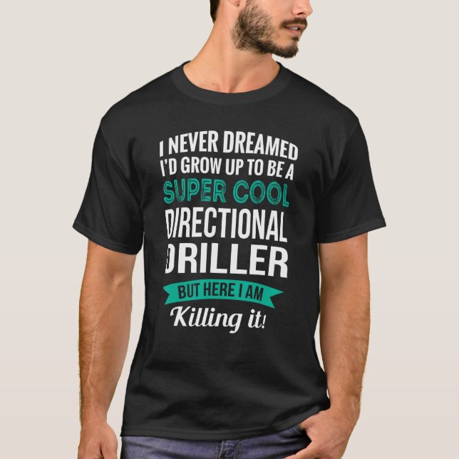Bewertung der Position des Bohrers T-Shirt (Vorderseite)