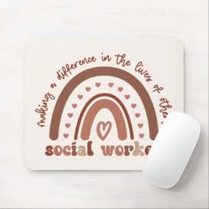 Bewertung der Sozialarbeit durch die Sozialarbeite Mousepad
