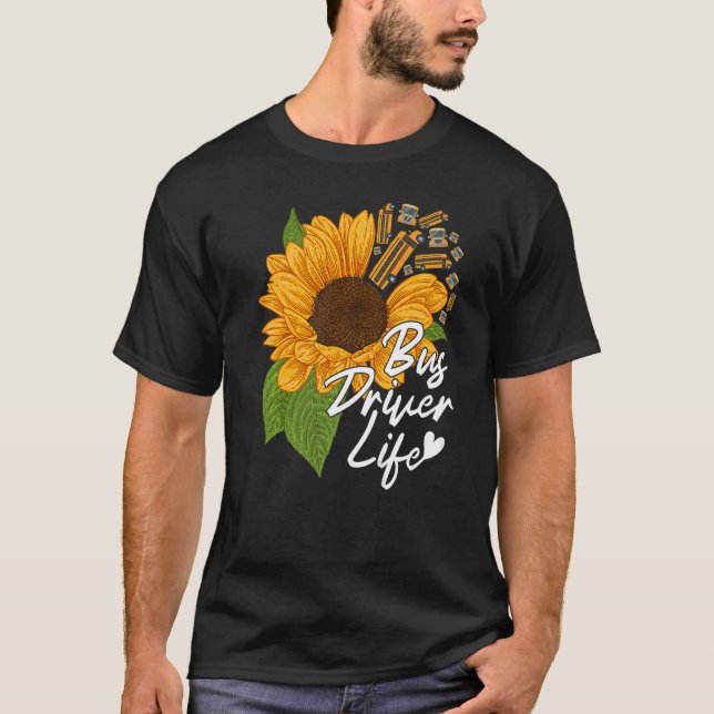 Bewertung des Busfahrers für Schulbusse — Lebensda T-Shirt (Vorderseite)