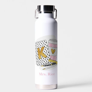 Bewertung des Schullehrers durch den White Kinderg Trinkflasche
