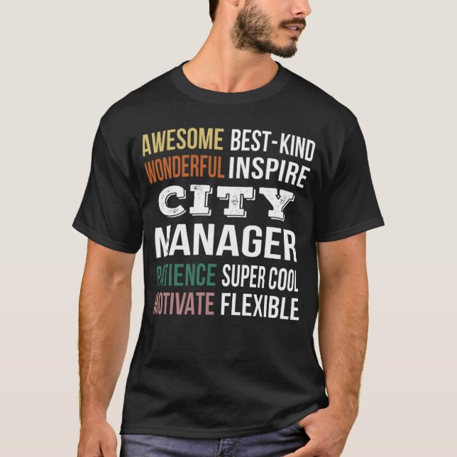 Bewertung durch den Stadtmanager T-Shirt (Vorderseite)