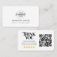 Bewertungen von Unternehmen QR-Code-Überprüfung