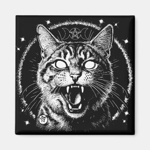 Bewitched Tabby Magnet