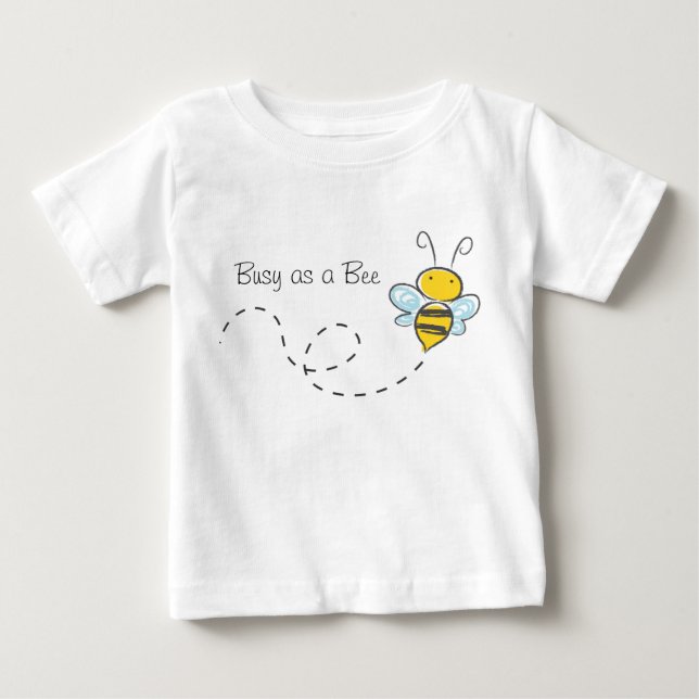 Bewohnt wie ein Bienenstöpel Baby T-shirt (Vorderseite)