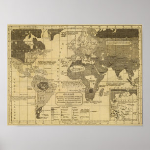 Bewohnte Welt Poster