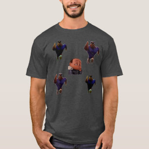 Bewölkt mit der Chance auf Fleischbällenklebepacku T-Shirt