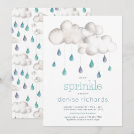 Bewölkt mit der Chance, Sprinkles Baby Dusche Einladung