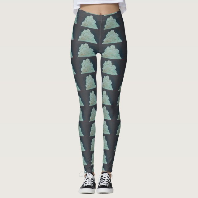 Bewölkte Leggings (Vorderseite)