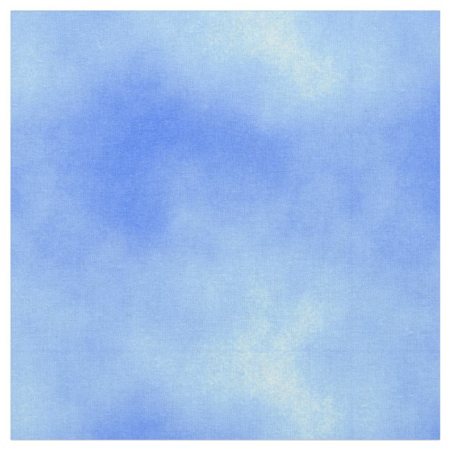 Bewölkter blauer Himmel Stoff (Nahaufnahme)