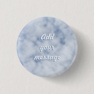 Bewölkter blauer Pastellhimmel 0155 des hübschen Button