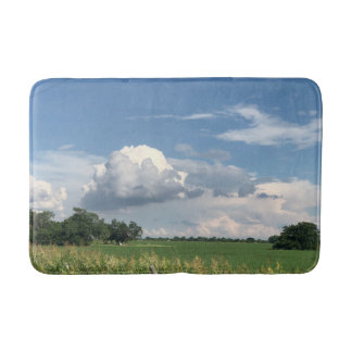 Bewölkter Himmel  Badematte