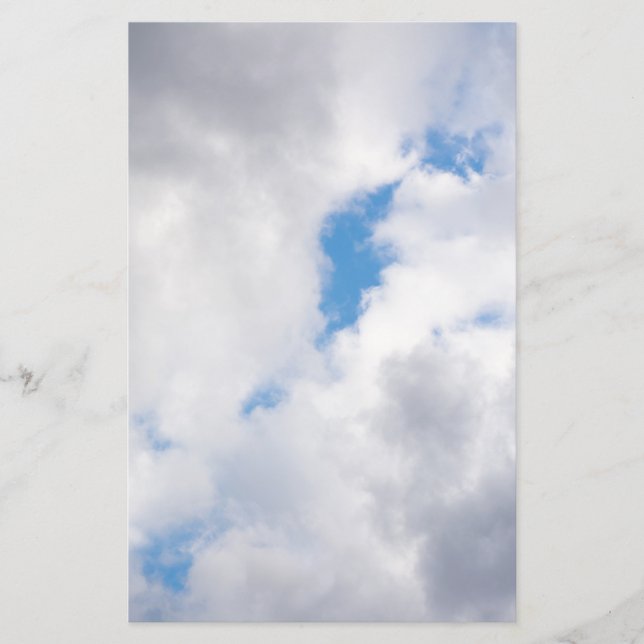 Bewölkter Himmel Flyer (Vorne)