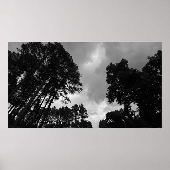 Bewölkter Himmel, Poster (Vorne)