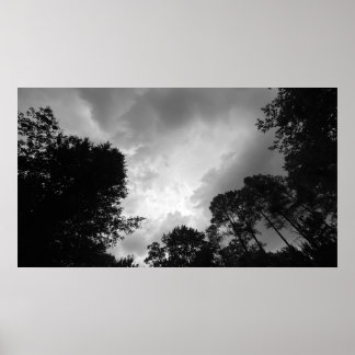 Bewölkter Himmel, Poster