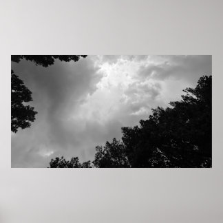 Bewölkter Himmel, Poster