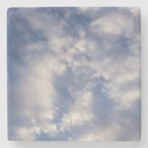 Bewölkter Himmel Steinuntersetzer