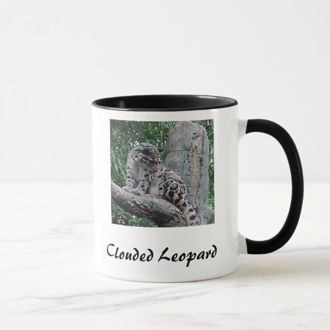 Bewölkter Leopard Tasse (Rechts)