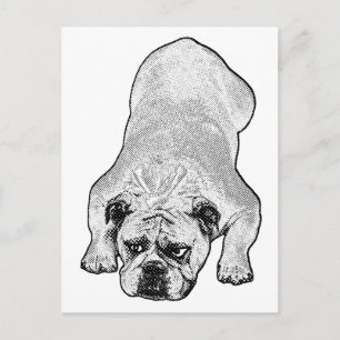 Bewölkter Nachmittag Postkarte