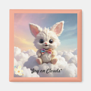 "Bewölkter Tag Whimsy" Magnet