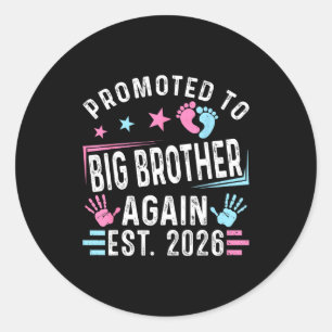 Beworben Big Brother Again Est Runder Aufkleber