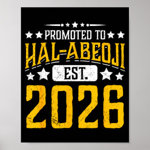 Beworbene Hal Abeoji Est 2026 Illustration Poster