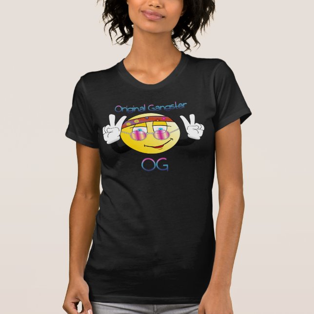 Bewundern Sie den Bohemischen Original Gangster OG T-Shirt (Vorderseite)