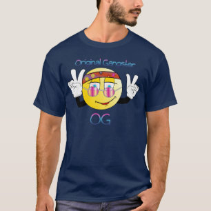 Bewundern Sie den Bohemischen Original Gangster OG T-Shirt