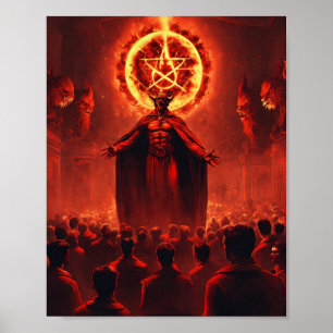 Bewundernswerte Dunkelheit: Der hypnotische Blick Poster