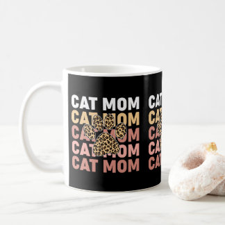 Bewundernswerte Leopard Print Paw Katzen Besitzer Kaffeetasse