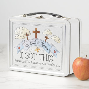 Bewundernswerte Lunch Box aus weißem Metall