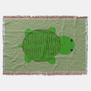 Bewundernswertes Garn Texturierte Schildkröte Decke