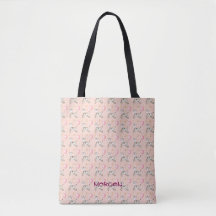 Bewundernswertes Zebra und Balloon Muster Tote Bag