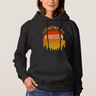 Bewundert Kirgisistan Geboren in Kirgisistan Hoodie