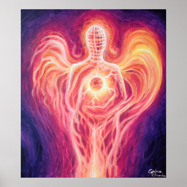 Bewunderung der inneren Sonne Poster (Vorne)