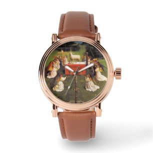 Bewunderung des mystischen Lammes /Das Lamm Gottes Armbanduhr