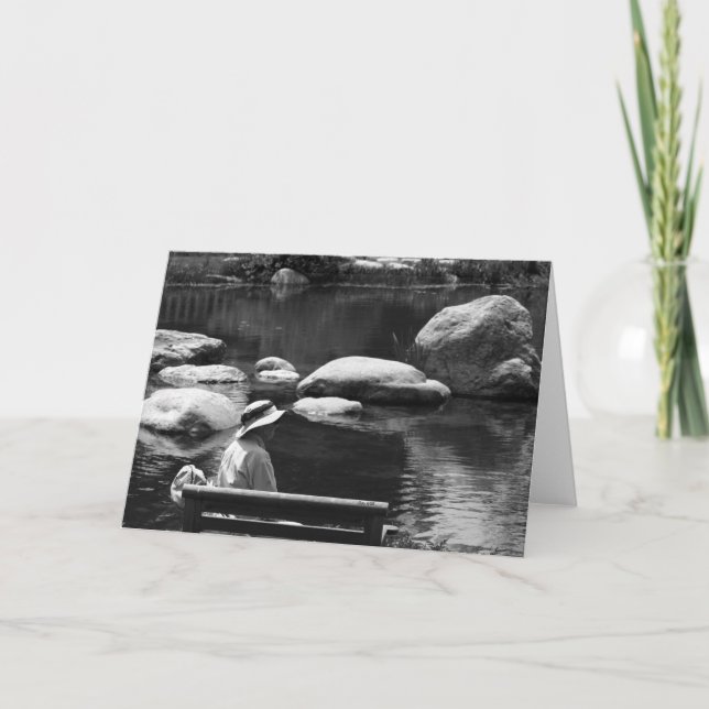 Bewunderung, große Brunnen Karte (Vorderseite)