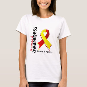 Bewusstsein 5 der Hepatitis-C T-Shirt