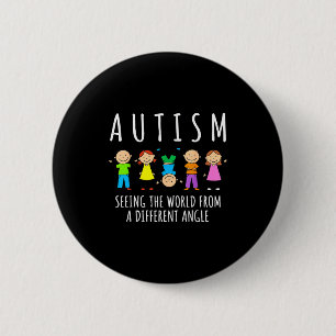 Bewusstsein Autismus die Welt aus einer anderen Button