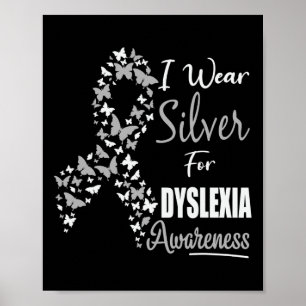 Bewusstsein, dass ich Silver Ribbon Learning Readi Poster