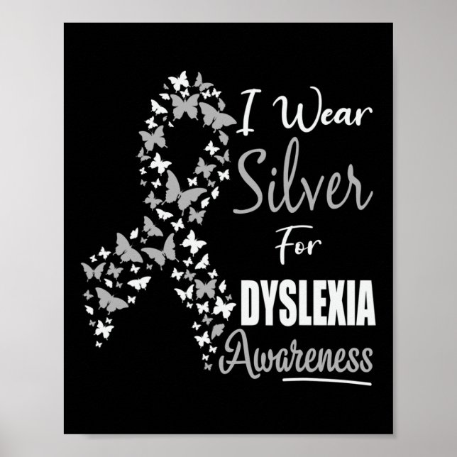Bewusstsein, dass ich Silver Ribbon Learning Readi Poster (Vorne)