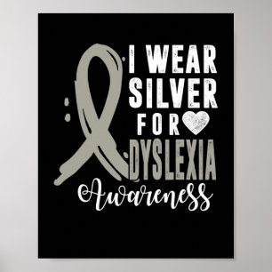Bewusstsein, dass ich Silver Ribbon Learning Readi Poster