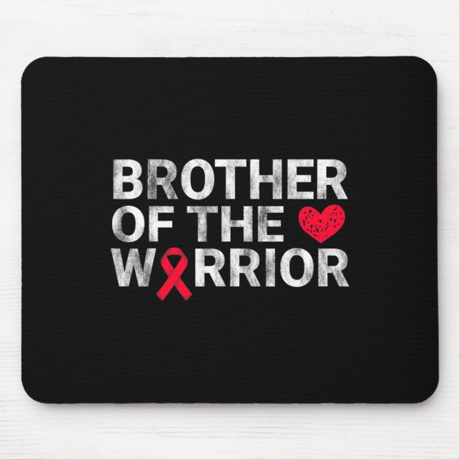 Bewusstsein der Herzkrankheit Mousepad (Vorne)