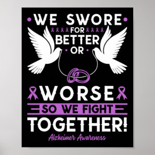 Bewusstsein Ehepartner Ehemann Ehefrau Unterstützu Poster