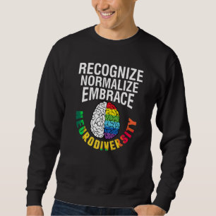 Bewusstsein für Autismus Anerkennung Normalisierun Sweatshirt